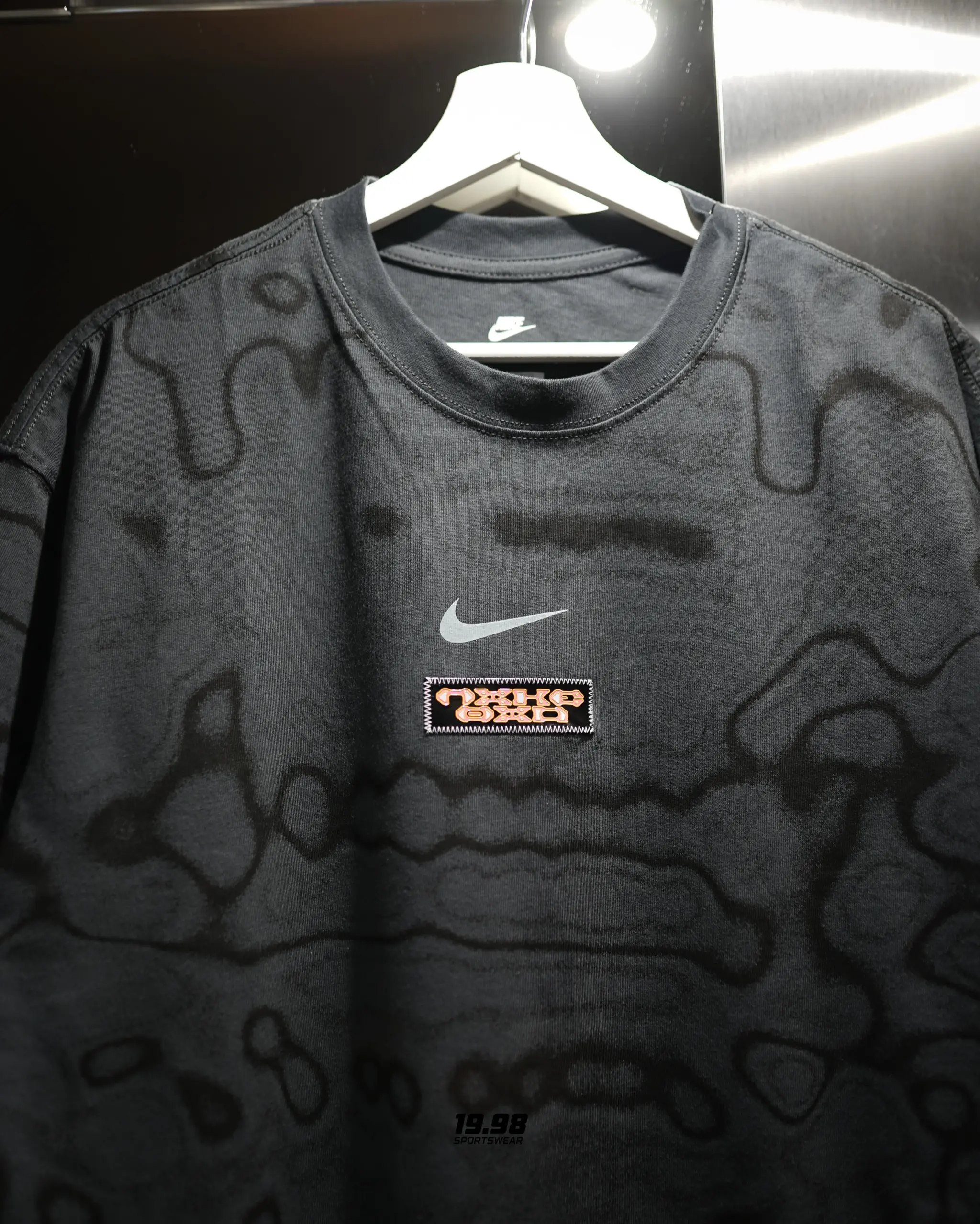 Футболка Nike Sportswear Logo Black Relaxed Fit
