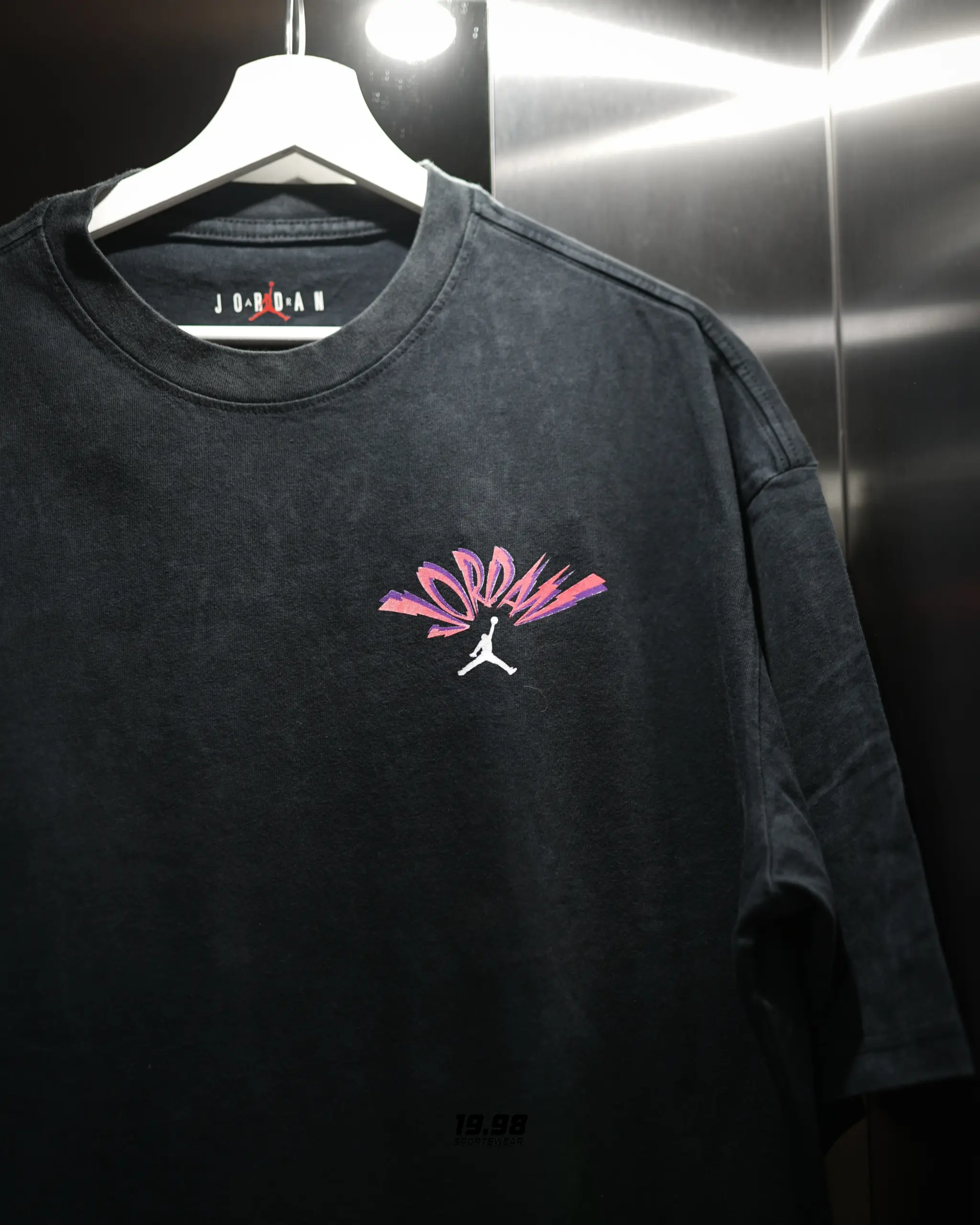 Футболка Jordan Flight Washed Black Oversize